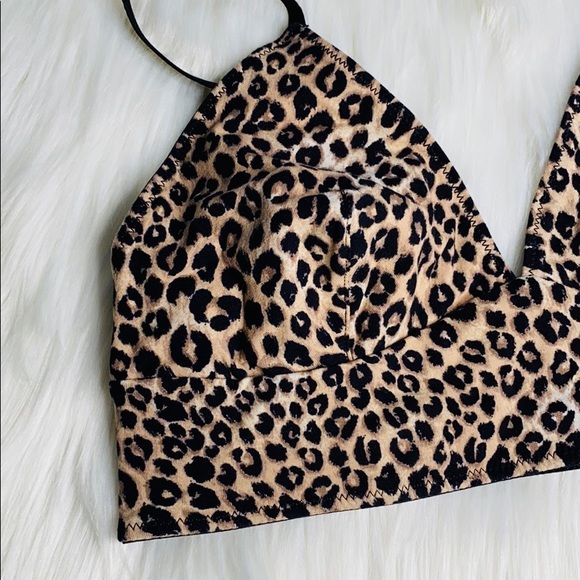 Forever 21 Leopard Print Bralette - Picture 3 of 8
